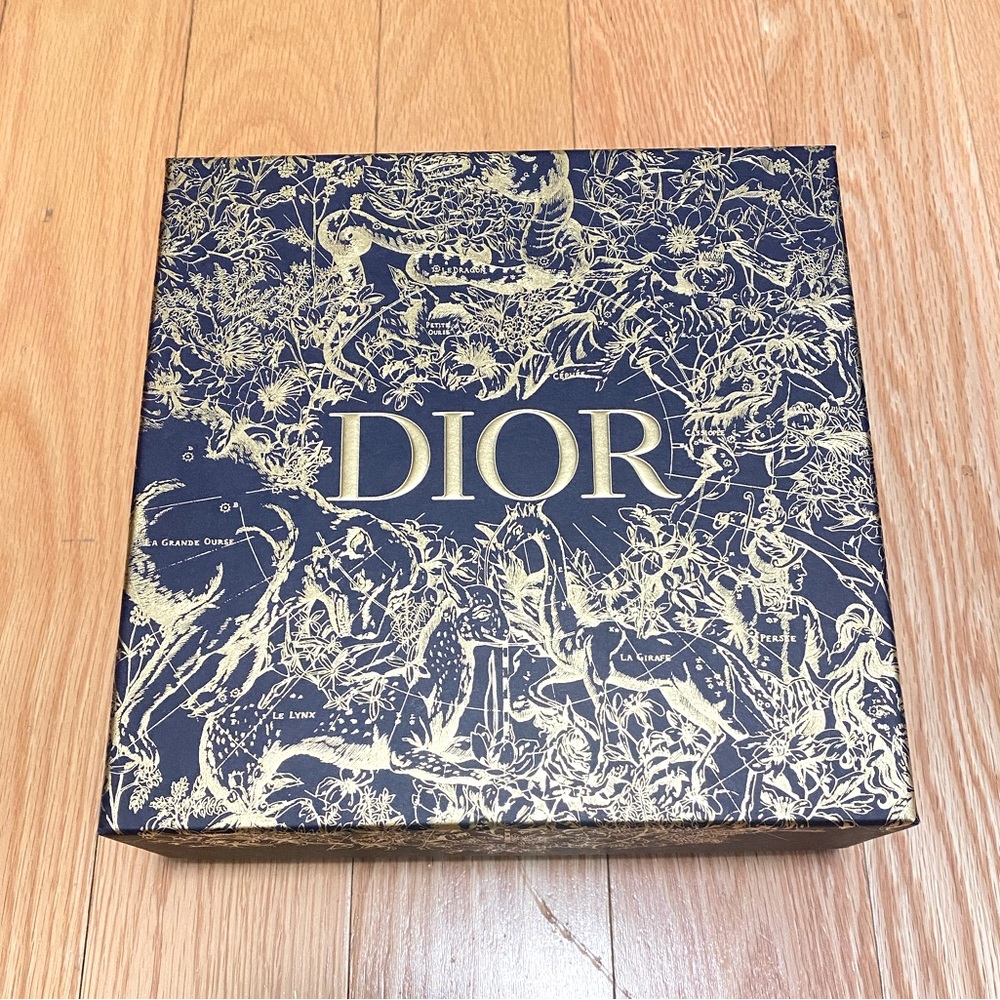 Dior Holiday Christmas gift box and packaging
